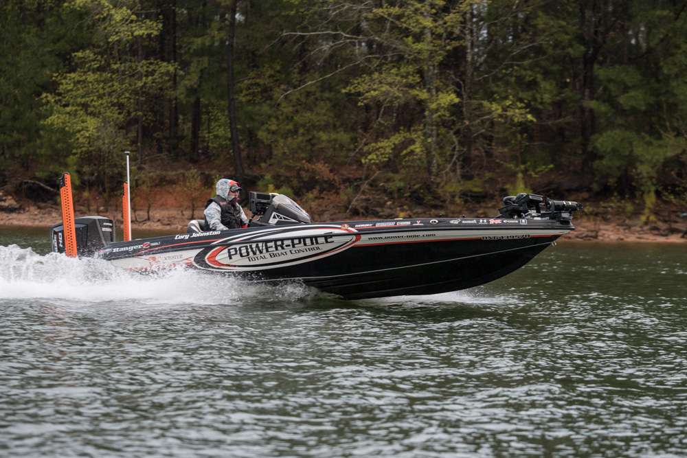 Catch up with Cory Johnston as he takes on Day 2 of the 2019 Bassmaster Elite at Lake Hartwell.