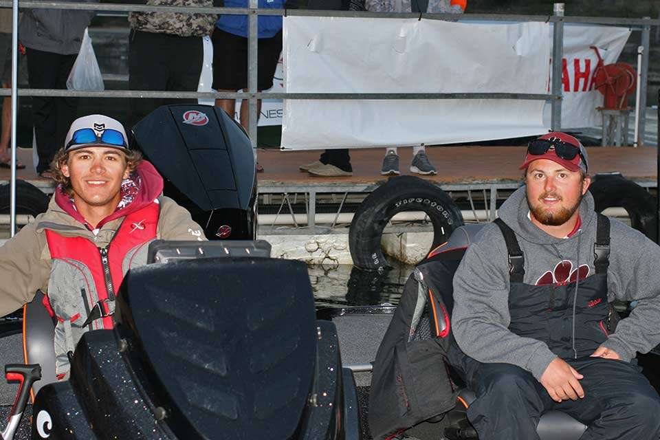 Dalton Smith and Wil Rigdon of Campbellsville University (home of the reigning Classic Bracket champ Nick Ratliff) are ready to go.