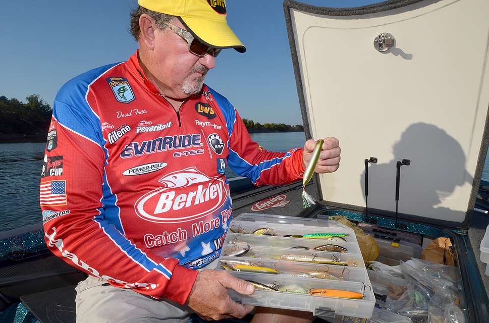 Out of the rod locker comes Frittsâ topwater box.
