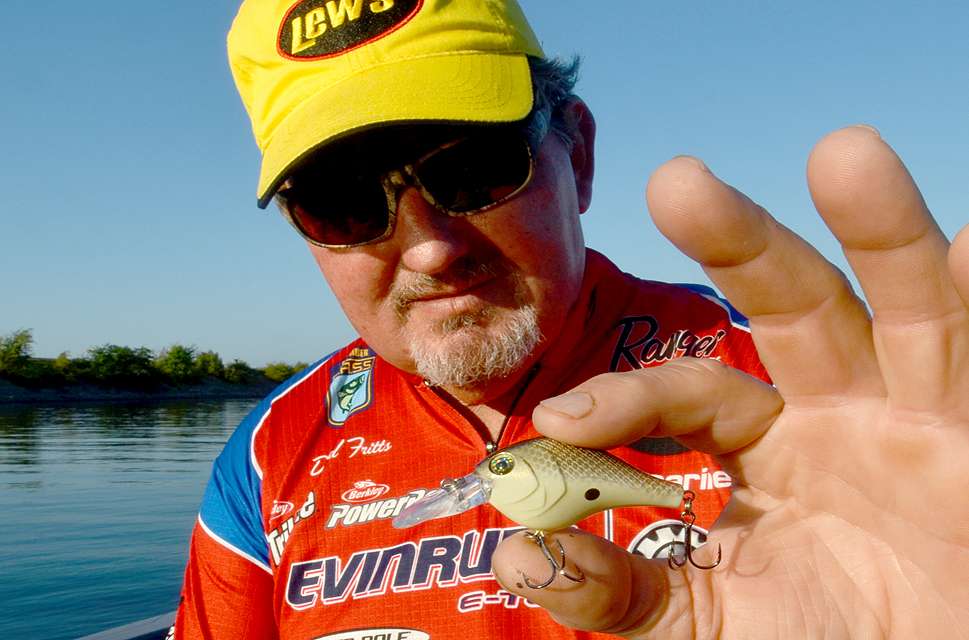 For late fall and winter fishing, Fritts recommends a Berkley Digger crankbait, which comes in six sizes that cover depths from 3 to 15 feet.
	âThe Diggers are good all year and especially in the fall,â Fritts said. âThey have a wide action that pushes a lot of water. Theyâre fantastic on aggressive fish.â
