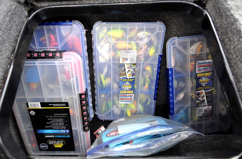 You just canât have too many lures in your boat, but they must be organized.
