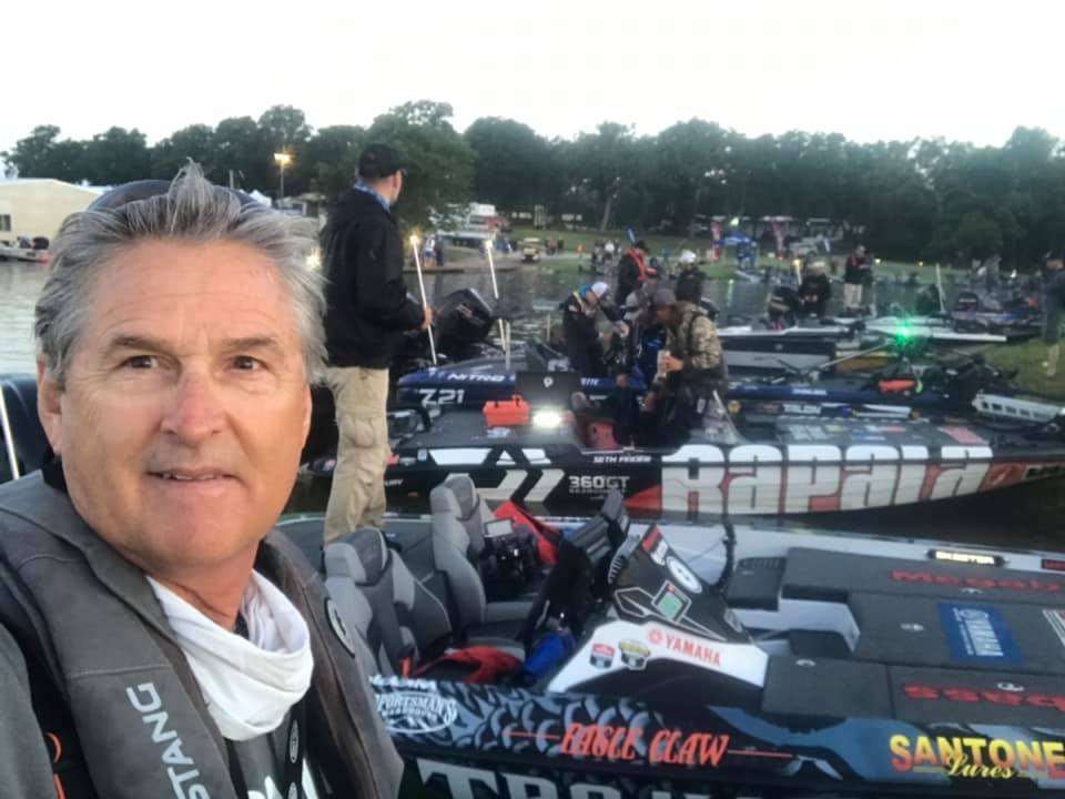 Day 3 of the 2019 Bassmaster Toyota Texas Fest benefiting Texas Parks and Wildlife gets started and Bernie Schultz is out looking to add points