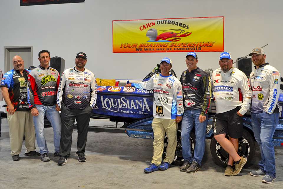 Check out Bassmaster Elite Series pro Derek Hudnall and his annual youth seminar night. He was accompanied by Elite Series pros Caleb Sumrall, Tyler Carriere and Harvey Horne. Opens pros Brent Bonadana and Lucas Ragusa, as well as former Elite Cliff Crochet!