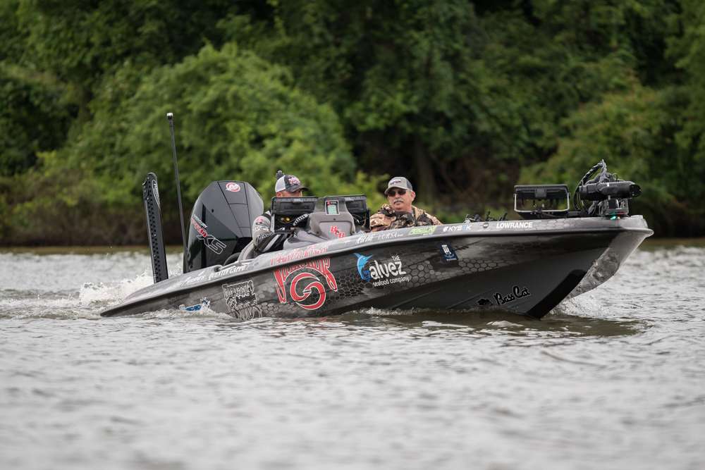 Head out with Quinten Cappo and Chris Zaldain Day 1 of the 2019 Toyota Bassmaster Texas Fest benefiting Texas Parks & Wildlife Department!