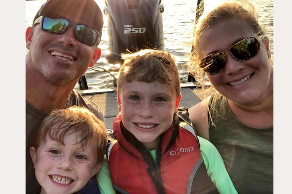 Casey Carriere said she felt special for the Motherâs Day Tyler afforded her. âWe had an awesome day ... church, lunch with our sweet fam, and an afternoon fishing trip with my guys!  Iâm a blessed girl for sure!â
