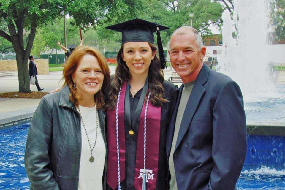 Clark Wendlandt reported he got some extra time to celebrate Motherâs Day with his wife, Patti, and his mom, but before that he had a must-attend event in College Station for daughter, Emily. âOur girl graduated from nursing school at Texas A&M today. We are so proud of her!â