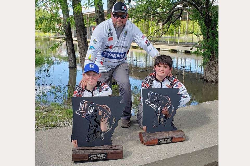 Harvey Horne was glad to have an off week to be there for his sonâs tournament. âI spent the weekend with this crew. My weekend off finally coincided with my sonâs club tournament,â he wrote. âLuckily it was the championship and I got to see him and his partner, Ethan Payne, fish their hearts out for a 3rd place finish. I am so proud of them. Joseph's passion for fishing has come so far and so have his skills. Thank you to my sister, Pam, for being their captain this year. We couldn't do this without you.â