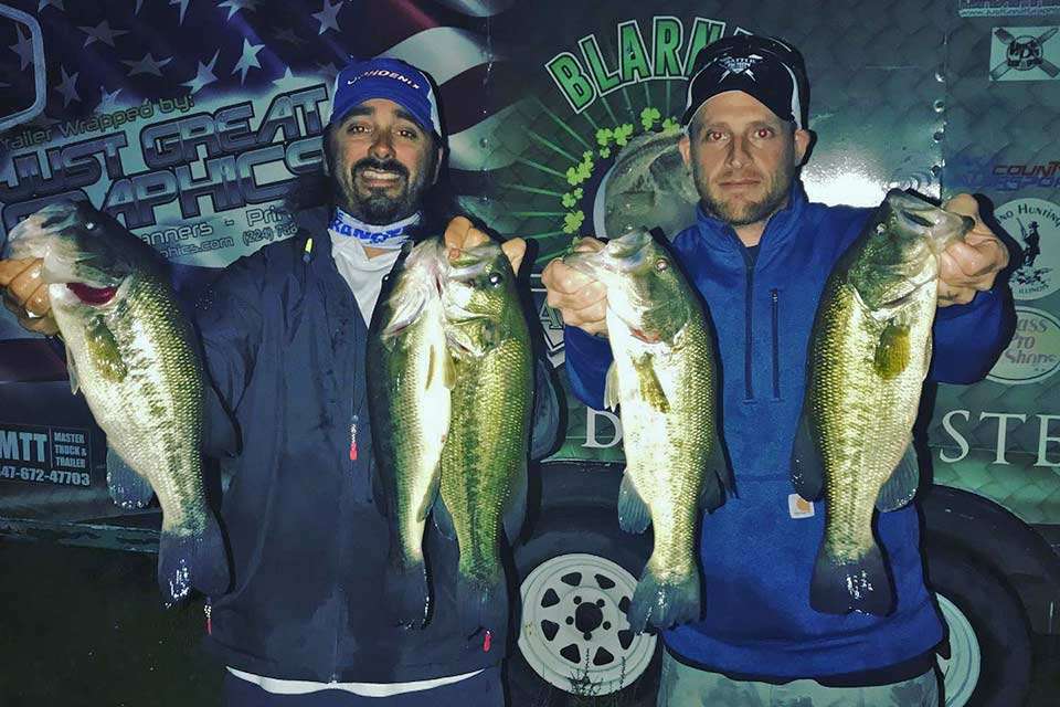 Some, like Chris Groh, just wanted to stay in tournament mode. The Chainrat scored a win in the Blarney Bassmasters with his brother-in-law, Nate Thomas.