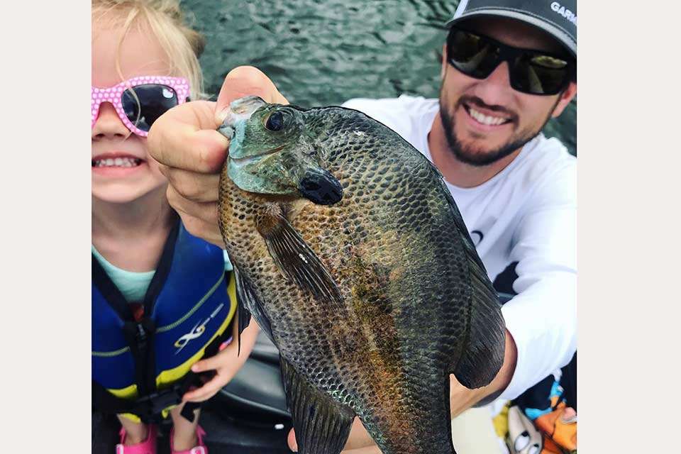 The time off the Elite circuit also gave Blaylock some more time to take the family fishing. âWell, that was fun â¦ a quick little trip this morning with the fam!â