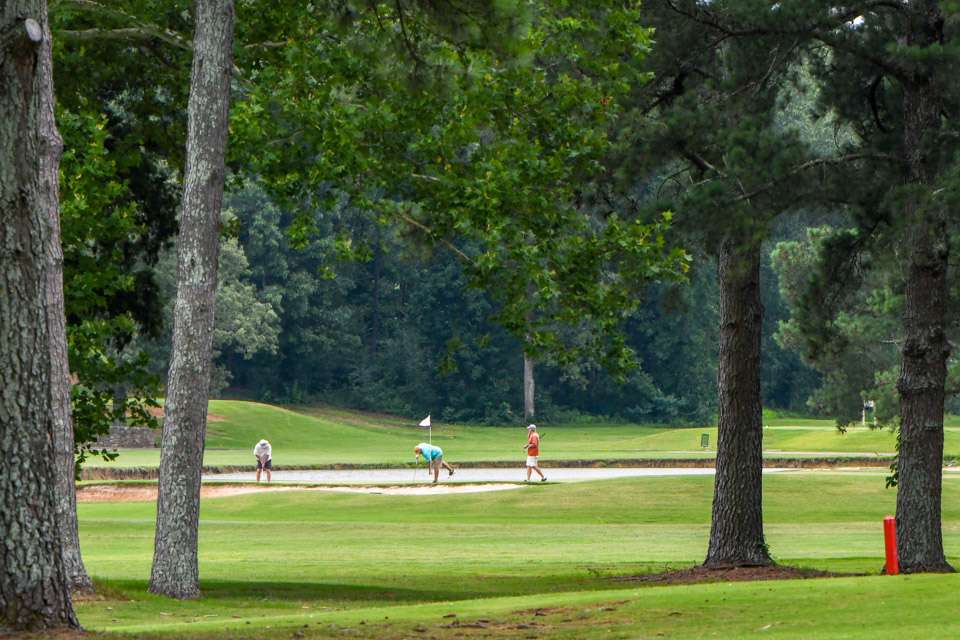 Golfers have plenty to keep them busy in the Scottsboro area. There are three golf courses, including this one at Goose Pond Colony Resort, in the city.
