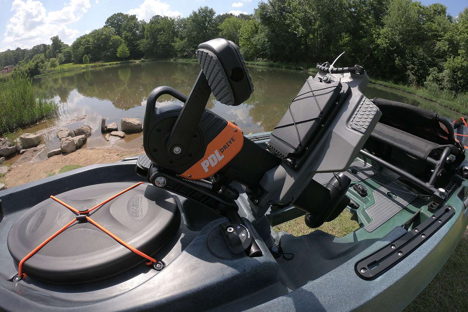 The new kayak is well thought out, and it was built with the hardcore angler in mind. 
