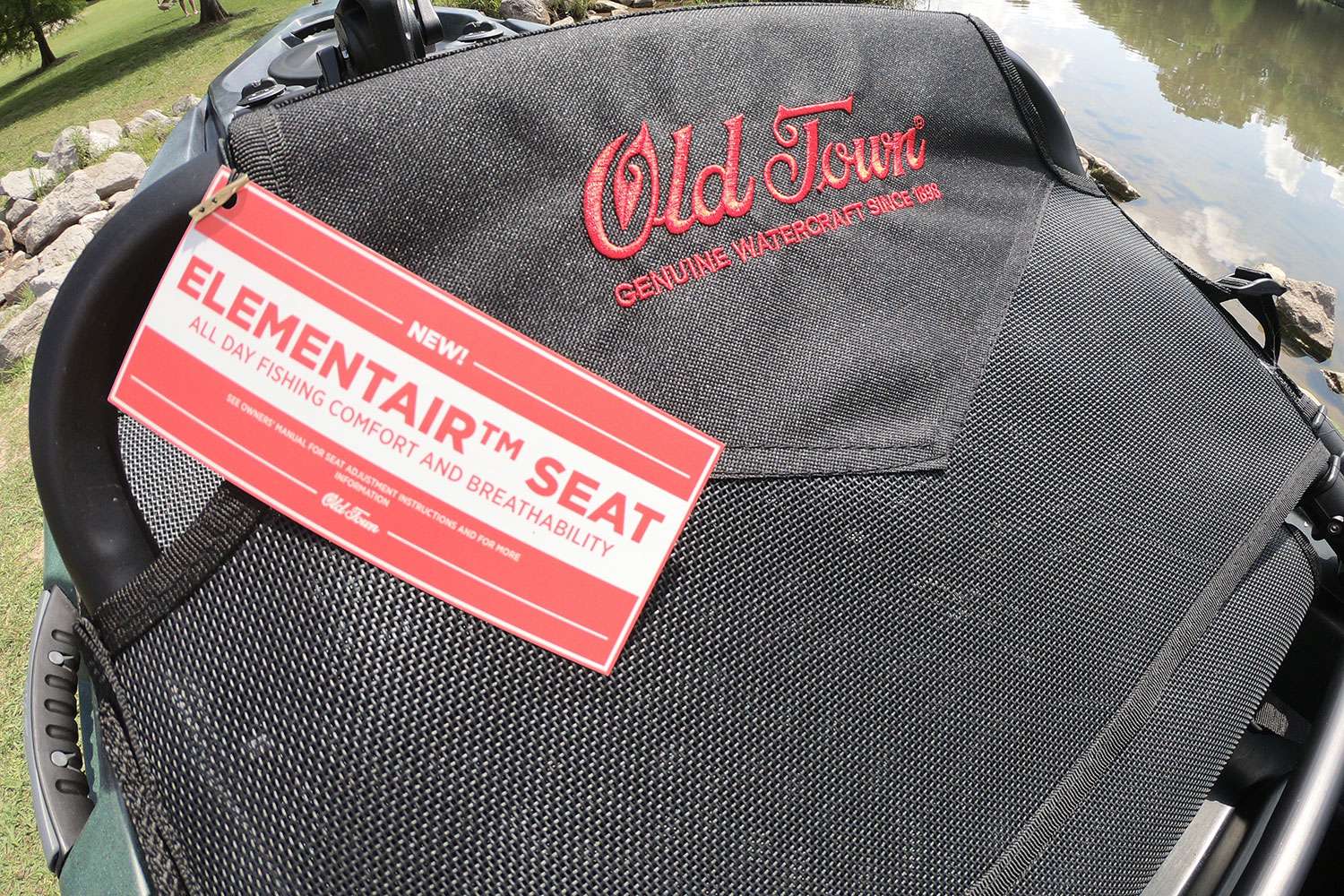 Sweat a lot? This seat will help keep air flowing through the mesh material. 