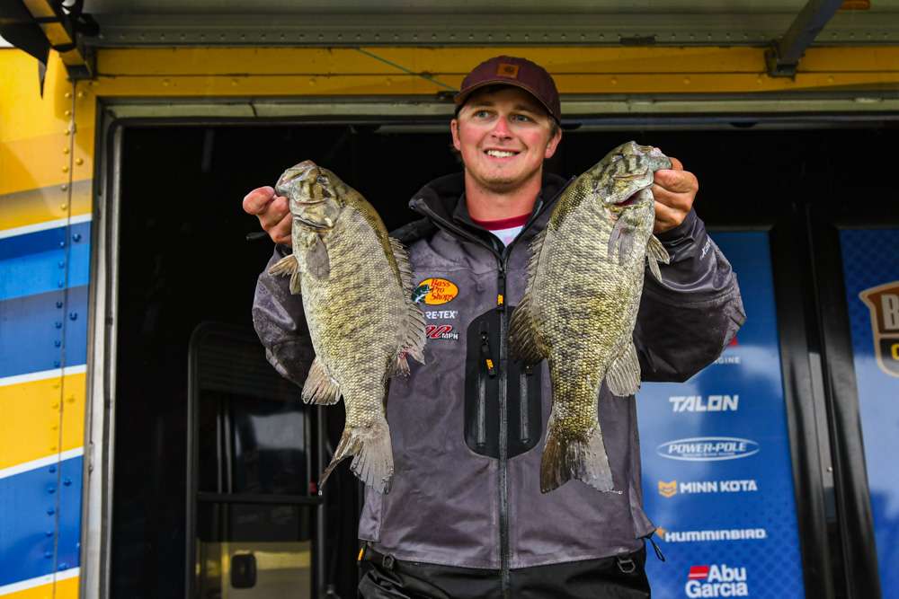 See how the college anglers fared on the second day of the 2019 Carhartt Bassmaster College Series at St. Lawrence River presented by Bass Pro Shops!