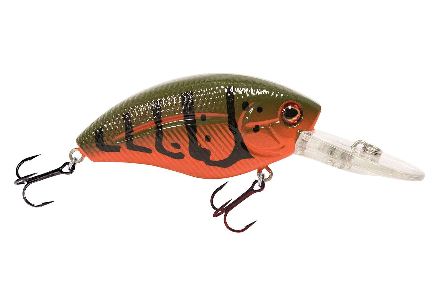 <b>Livingston Howeller DMC Jr.</b><br>
The Howeller DMC Jr. is a slightly smaller version of the championship-winning Howeller Dream Master Classic, and a must-have addition to your crankbait box. With a length of 2.1 inches and weighing in at 0.85 ounces. the Howeller DMC Jr runs at medium depths and produces a wide, strong wobble with fast, enticing action. Throw in the power of EBS TechnologyTM and you have a championship-winning crankbait that draws fish from double the distance of regular baits
