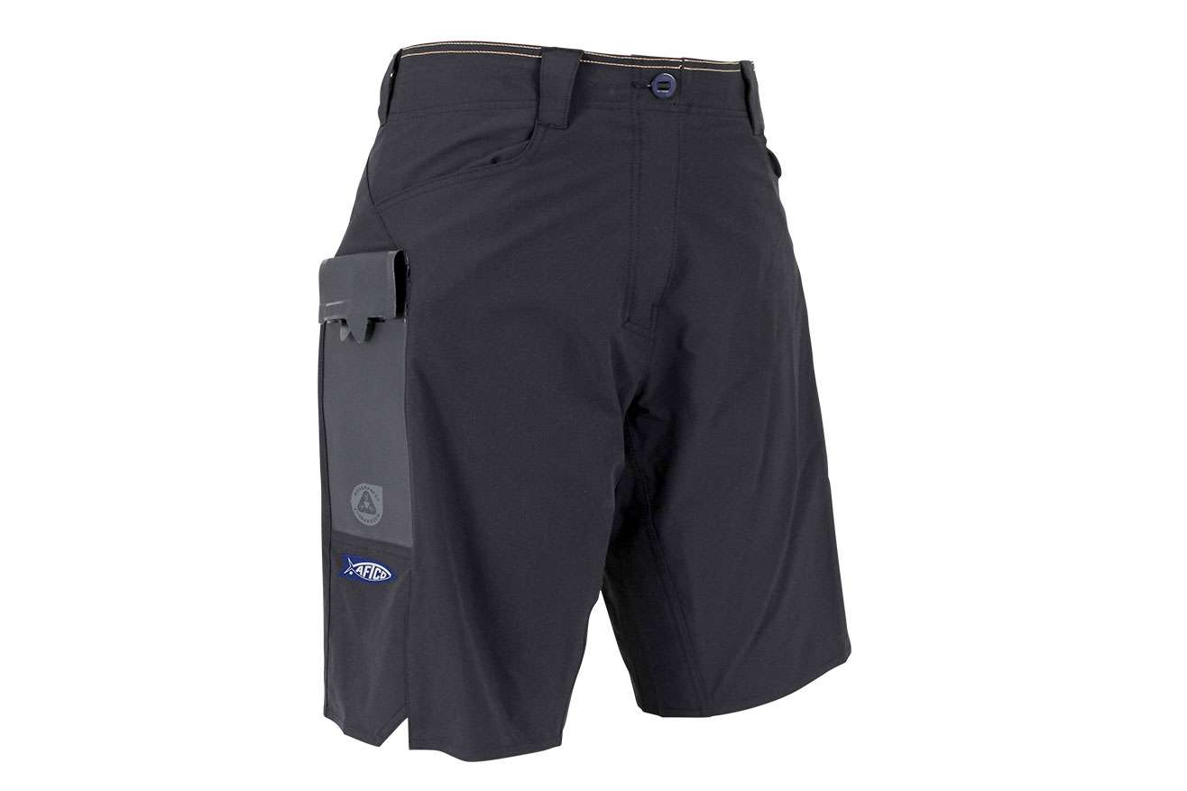    <B>AFTCO Overboard Submersible Shorts</B>

    <BR>Introducing AFTCO Overboard shorts featuring an integrated waterproof/submersible roll-top pocket. Built to keep your valuables safe whether you are in or on the water, AFTCO's new Overboard fishing shorts were developed to push the boundaries of technical fishing clothing innovation. Overboard is packed to the gills with features like AFLITE ultralight fabric, AFLEX 4-way stretch, AFGUARD stain resistance, Cordura lined pliers pocket, 21-inch outseam, 10-inch inseam and an active fit.
<BR>
<B>MSRP $99.00</B></p>

<p><a href=