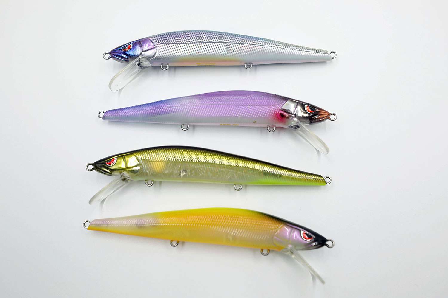   <B>Spro McStick 110 New Colors</B><BR>
The suspending jerkbait is now available in four new colors including PM Twilight, McAyu, Ghost Magic Purple and Nanko reaction.
<BR>
<B>MSRP: $12.99</B>