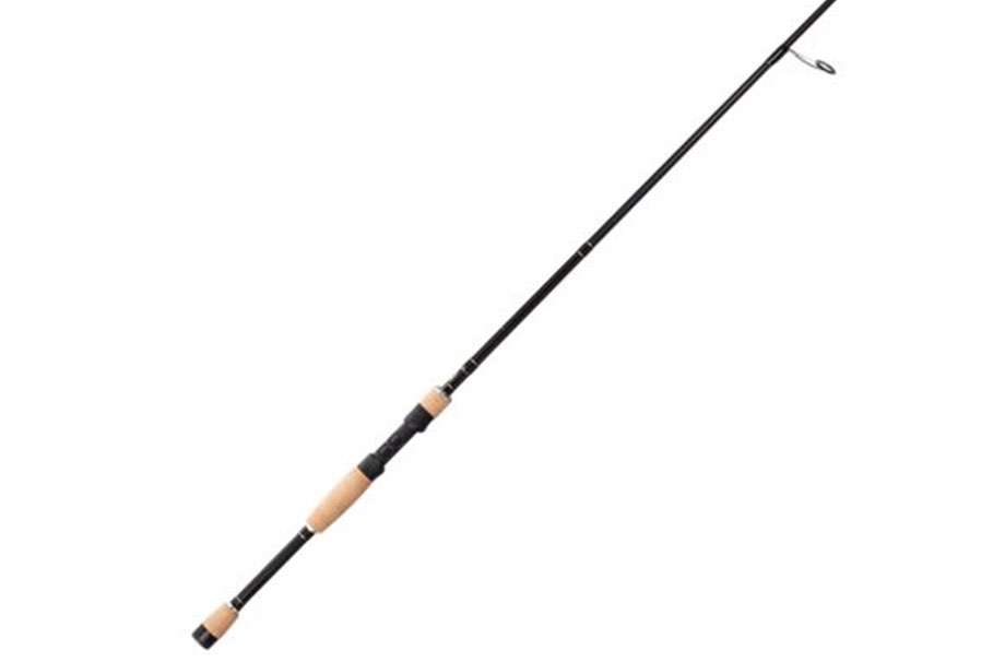<B>Bass Pro Shops Johnny Morris Signature Series Spinning Rod </B>
<BR>These rods give anglers professional grade performance with top-of-the-line RT5 graphite rod blanks, using the companyâs exclusive Carbon Coil Technology. This combination maximizes rod strength and weight reduction, while minimizing rod blank diameter. The end result is ultra sensitive fishing rods that are also super strong. The exclusive Bass Pro Shops skeletonized reel seats transfer the lightest strikes directly to the angler's hand by maximizing blank exposure; and at the same time further enhance weight reduction. Comfortable cork grips reduce fatigue so you are on the top of your game for instant reactions to strikes, even at the end of a long day on the water. A Line ID System on the butt of the rod makes it easy to identify line size when fishing with multiple rods
<BR>
<B>MSRP: $149.99</B>

<BR>
<a href=