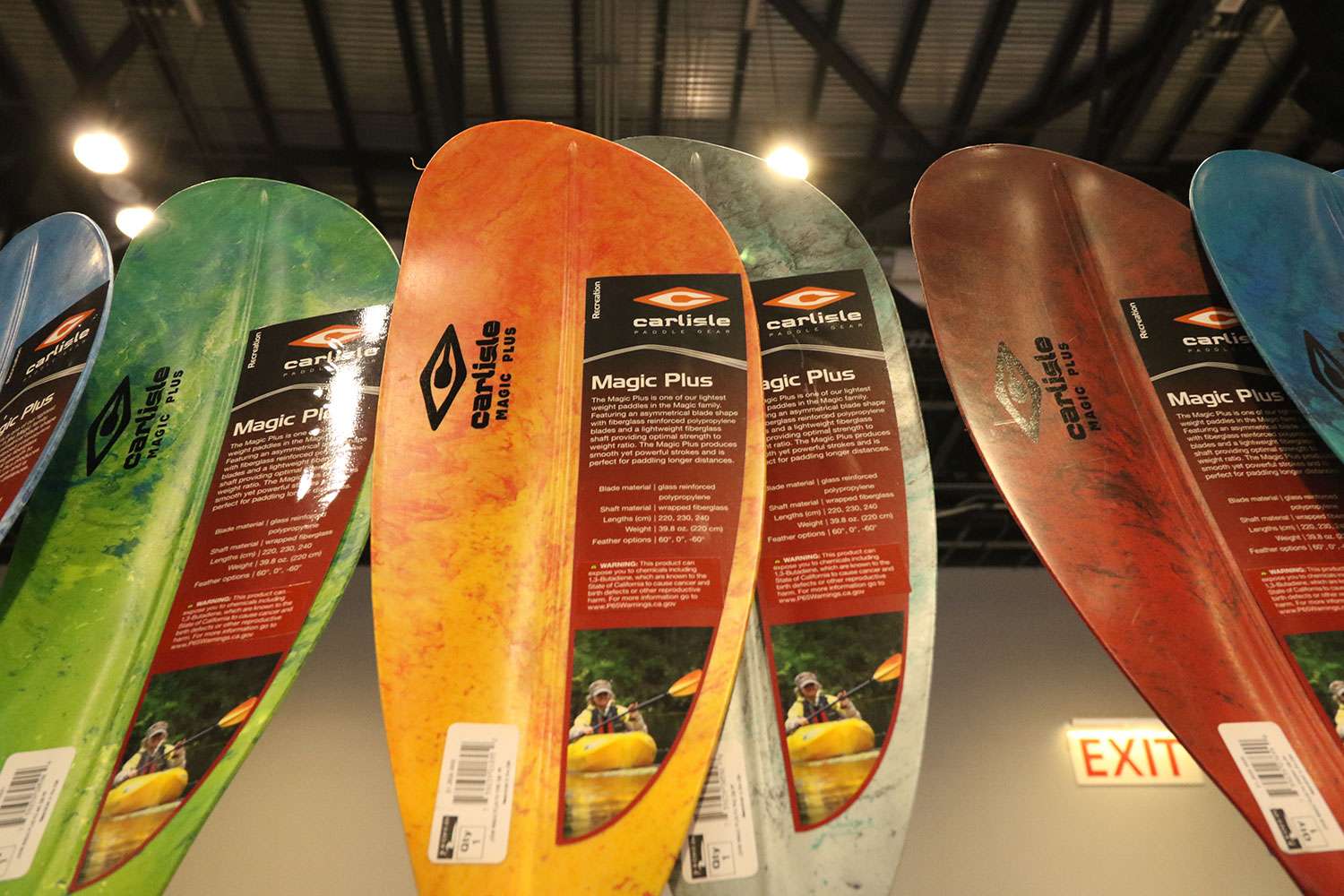 And more colorful paddles to nicely compliment any of the color patterns offered by Old Town.