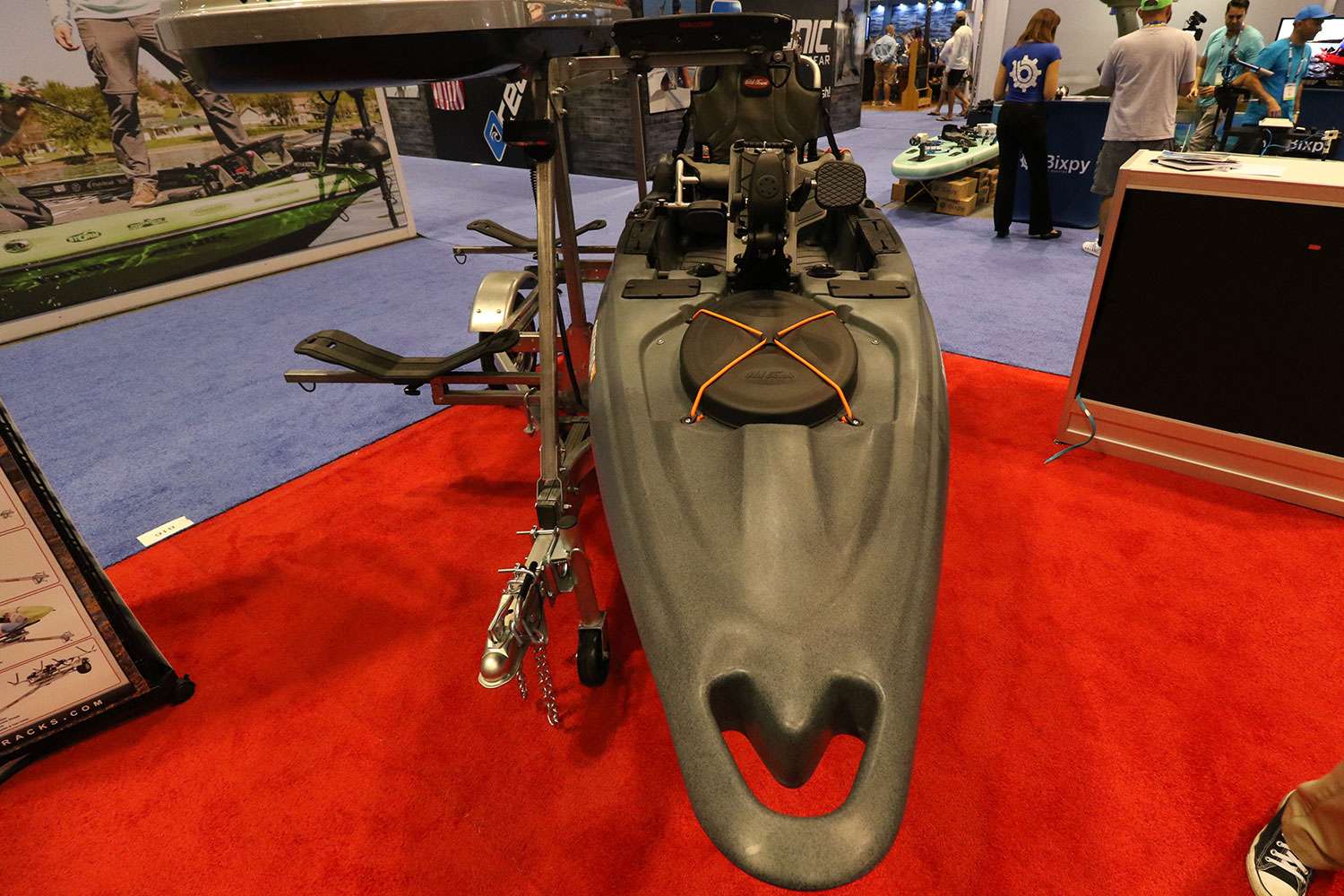 Old Town had quite the presence at ICAST this year, and they are bringing a lot of innovative conveniences to their fishing rigs.  