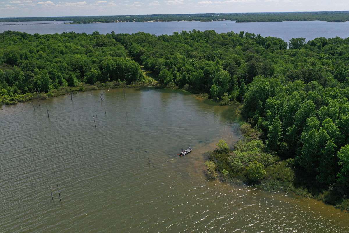 <h4>2. Lake Fork, Texas</h4>
<i> [27,690 acres] </i><br><br>
Probably one of the most-recognizable big-bass producers in the country, Lake Fork remains a bucket-list destination. This northeast Texas reservoir continues to pump out big largemouth, with six double-digit Lake Fork bass being entered into the Toyota ShareLunker program since January. But thatâs not all. A June TTZ tournament produced three 8-pounders. And in September, the Sealy Big Bass Splash included one 11-pounder and four 9-pounders. On March 2, there were two 10-pounders crossing the scales during a Bass Champs event. And on March 16, Bass Champs produced an 11.93-pound pig. And biologists say the cold winter has resulted in an âoff season.â But the Toyota Bassmaster Texas Fest benefiting Texas Parks and Wildlife Department really showed its potential in early May, when Elite Series pro Brandon Cobb put together a four-day total of 114 pounds to earn the victory. His 20 bass included a monster tipping the scales at 11 pounds, 1 ounce that earned him a Toyota Tundra. But he wasnât the only pro to enter the celebrated Century Club during the event: Garrett Paquette put 101-15 together for second. And six other Elite Series pros topped 90 pounds. Donât overlook this perennial powerhouse.
