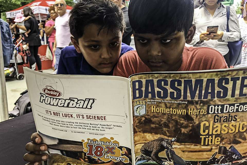Copies of <em>Bassmaster</em> Magazine were a favorite take home and pore over as the âBible of Bass Fishing.â