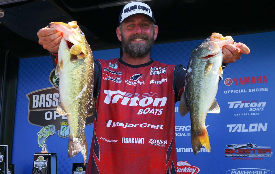 Take a look at the Day 3 weigh-in at the Basspro.com Eastern Open at James River. <br> <br> Cameron Smith, 10th, 33-12 lb.