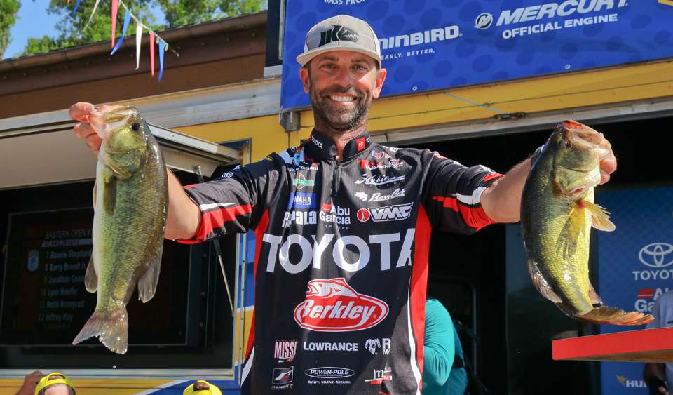 Mike Iaconelli, 1st, 44-0 lb.