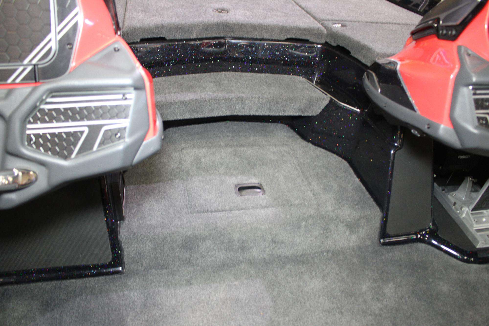 Wider walk space between the dual console models.