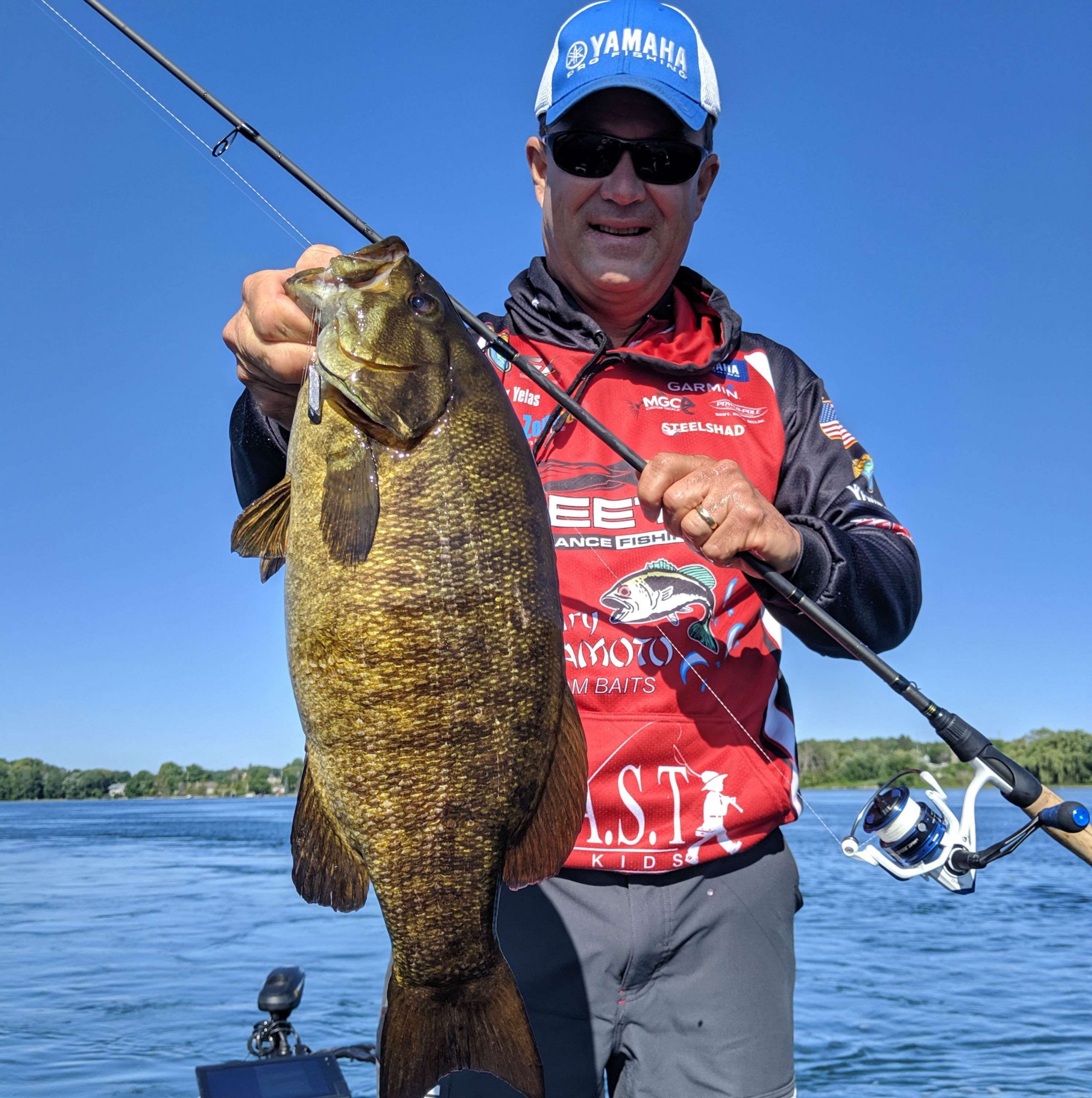 One in the boat for Jaye Yelas.