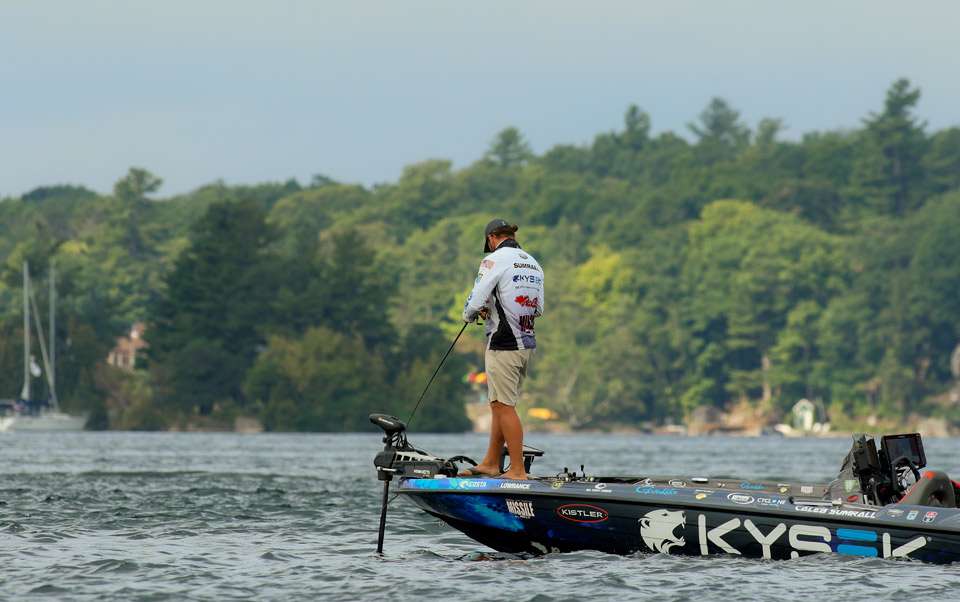 Watch as Caleb Sumrall makes a Day 3 push at the Berkley Bassmaster Elite at St. Lawrence River presented by Black Velvet.
