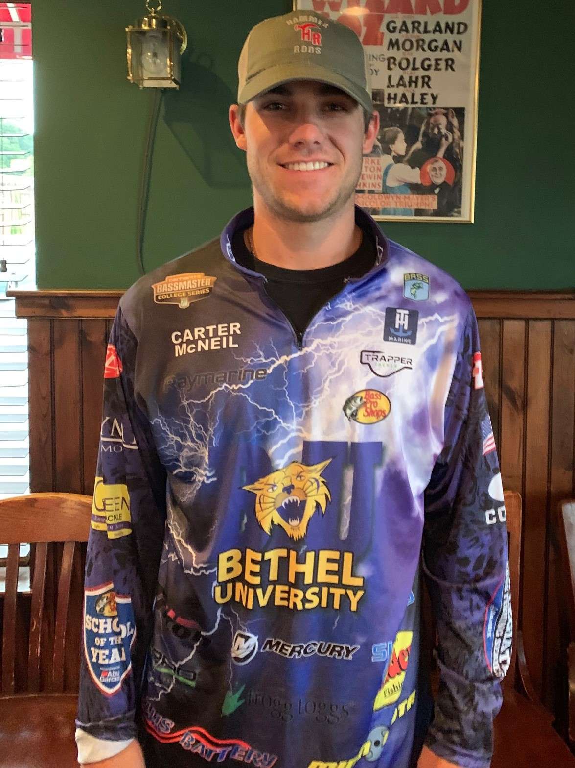 No. 2 seed<BR> Carter McNeil, Bethel University<BR> Age: 23. Hometown: Abbeville, S.C.<BR> Senior, business management.<BR> Favorite fishing technique: Power fishing shallow.<BR> Thoughts on Watts Bar: Iâm not very familiar with it.â<BR> Weight to advance: âIâd guess 14 pounds a day will win.â<BR> What would it mean to advance to the Bassmaster Classic? âIt would be a dream come true to win this tournament and fish the Classic.â