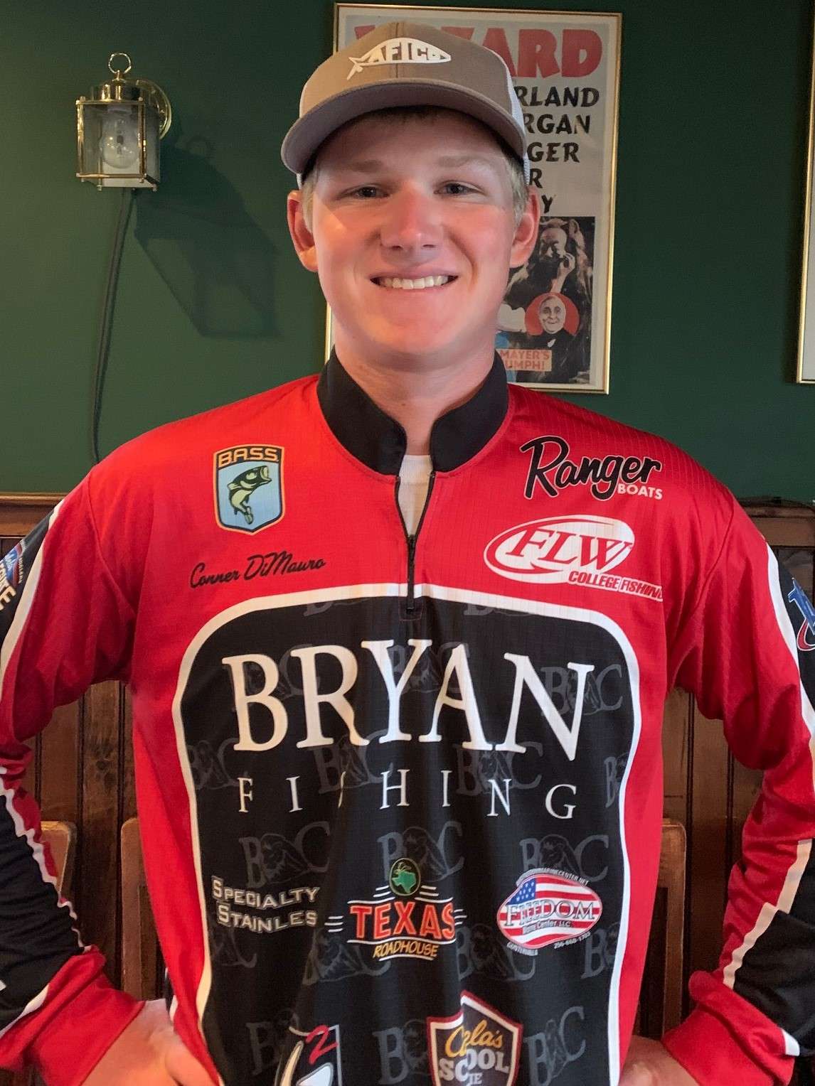 No. 4 seed<BR> Conner Dimauro, Bryan College<BR> Age: 20. Hometown: Longwood, Fla. <BR> Junior, Business Marketing.<BR> Favorite fishing technique: Fishing shallow grass.<BR> Thoughts on Watts Bar: âIâve fished there five or six times, but never in August. Cole and I have fished a few tournaments there. Itâs going to be tough and a kicker fish is going to be huge in your bag.â<BR> Weight to advance: â14 pounds.â<BR> What would it mean to advance to the Bassmaster Classic? âItâs been a dream of mine ever since I can remember, to walk across that stage. It would be such a cool experience to get to fish against the people I look up toâ¦It also set up my fishing career down the road by giving me exposure and experience at the highest level.â