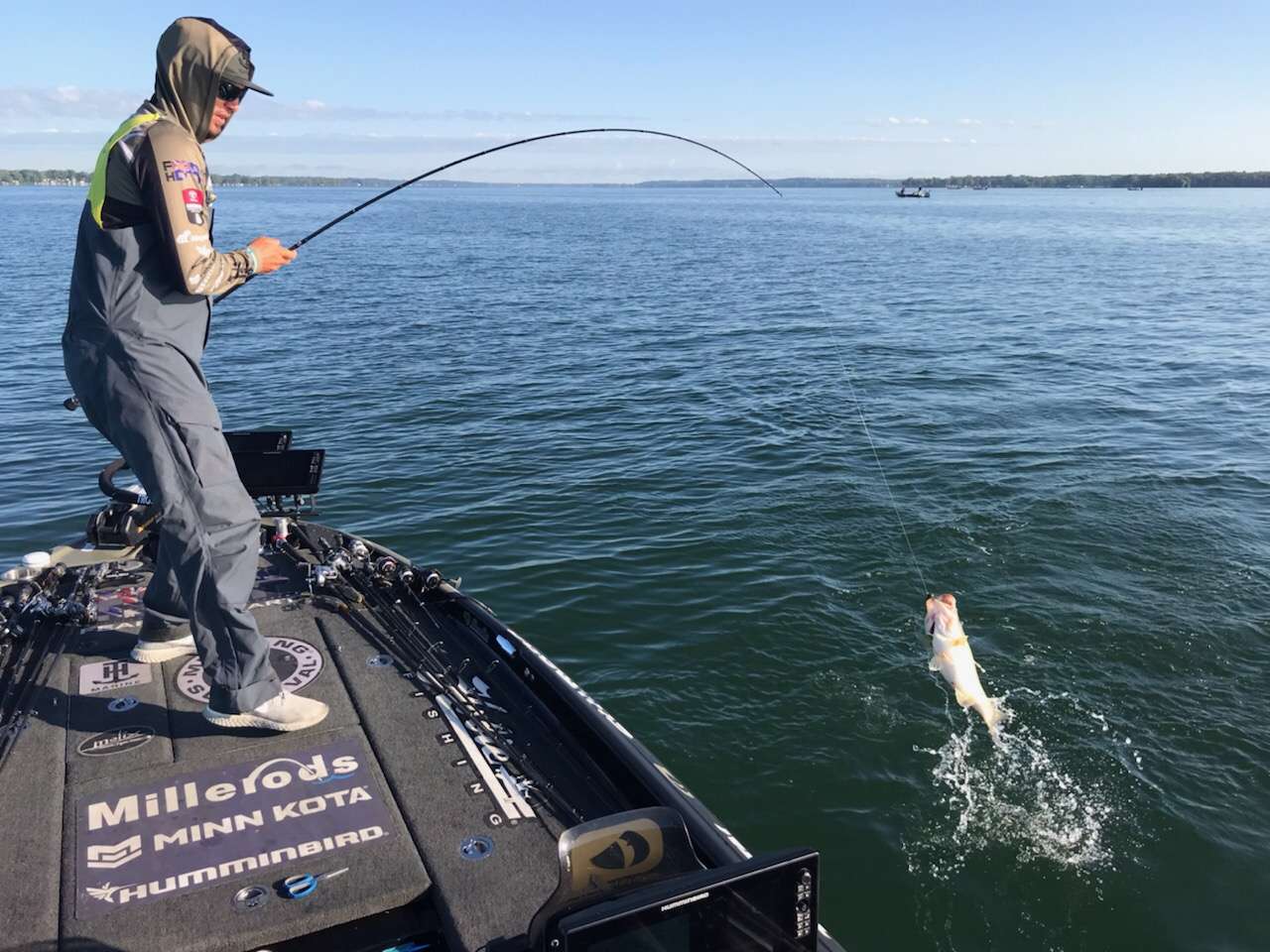 Carl Jocumsen starting to fill his daily 5.