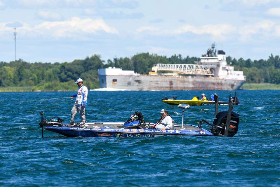 See the Day 1 action from the St. Lawrence River in New York.