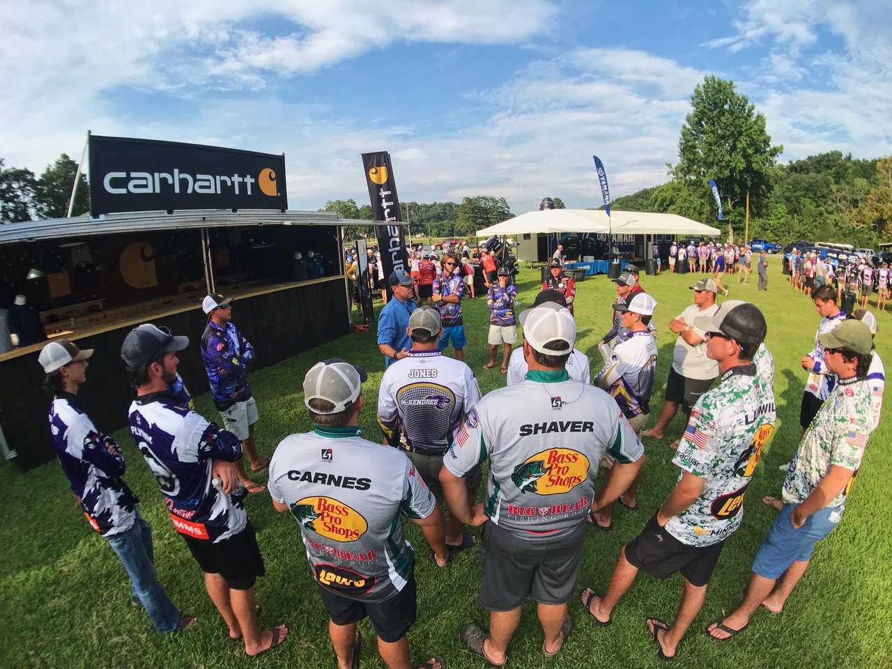 Alan McGuckin, a longtime marketing and PR guy in the fishing biz talked to the young anglers about everything from âfinding your giftâ in life and career, to being financially responsible. 