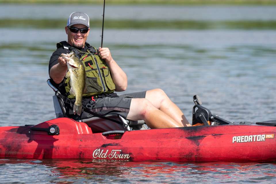 <b> What advice do you have for a bass angler looking to purchase his first kayak?</b></p>

<p>I would say the number one consideration is how youâre going get it from Point A to Point B. If you primarily fish by yourself and you have a car or you want to put it in the back of the truck, that might be the first consideration. If youâre going to be transporting from lake to lake, whatâs your means to get it there? Pick something you can load. I fish out of a 13-foot (Old Town) Predator, but I have a truck, I have a trailer for it. But when I got one, I had no idea. When I got two kayaks, at first I was like, âNow what do I do?â So that might be a consideration in what size you pick. </p>

<p>I think if I guy goes looking at a kayak, heâs going to start looking at the bells and whistles, and maybe when he chooses one, heâs like, âDang, now that Iâve got a kayak Iâve got to get a new tow vehicle.â You donât want to do that.