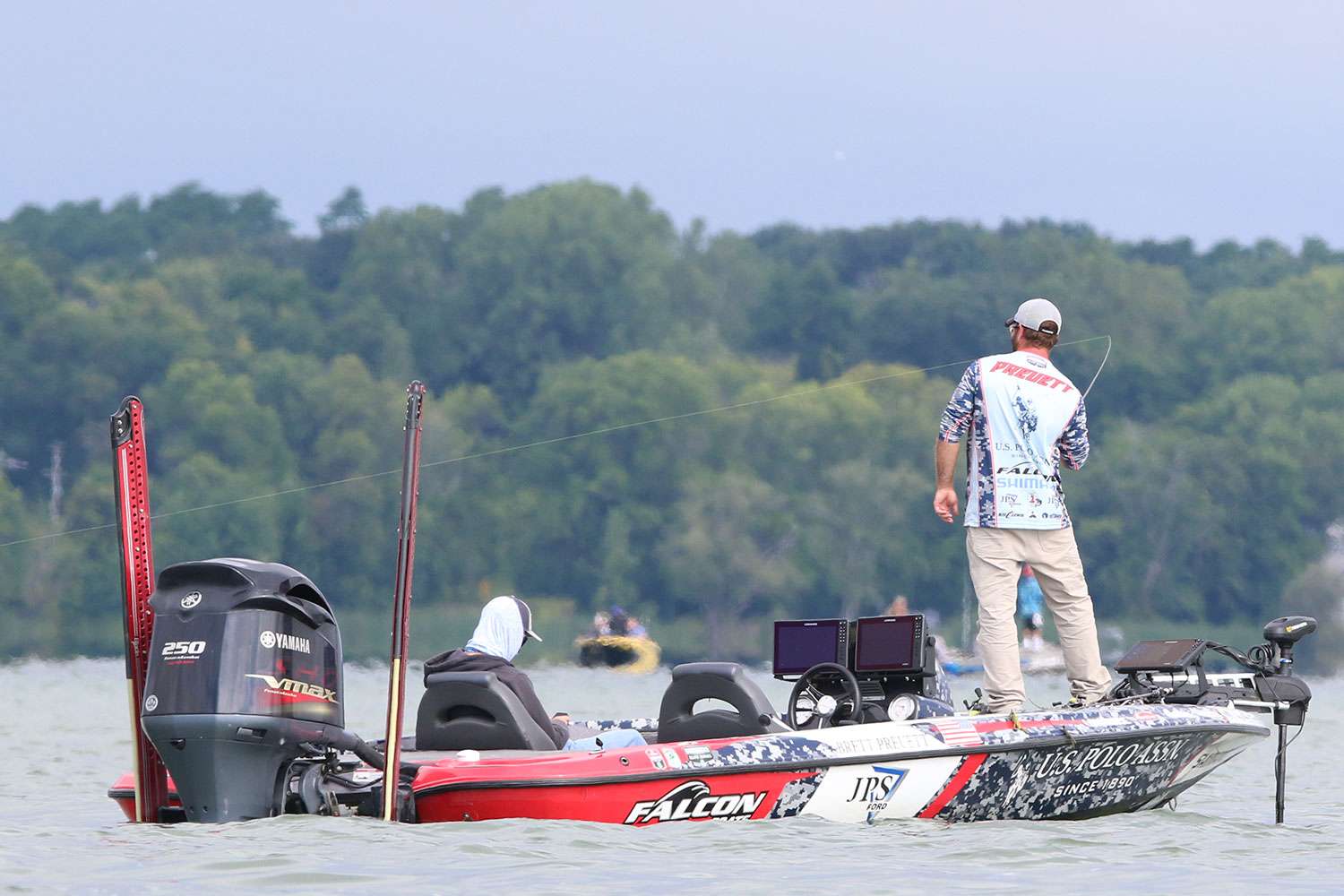 Catch up with Brad Preuett, Cliff Prince and Mike Huff on the water on Semi-final Saturday at SiteOne Bassmaster Elite at Cayuga Lake.