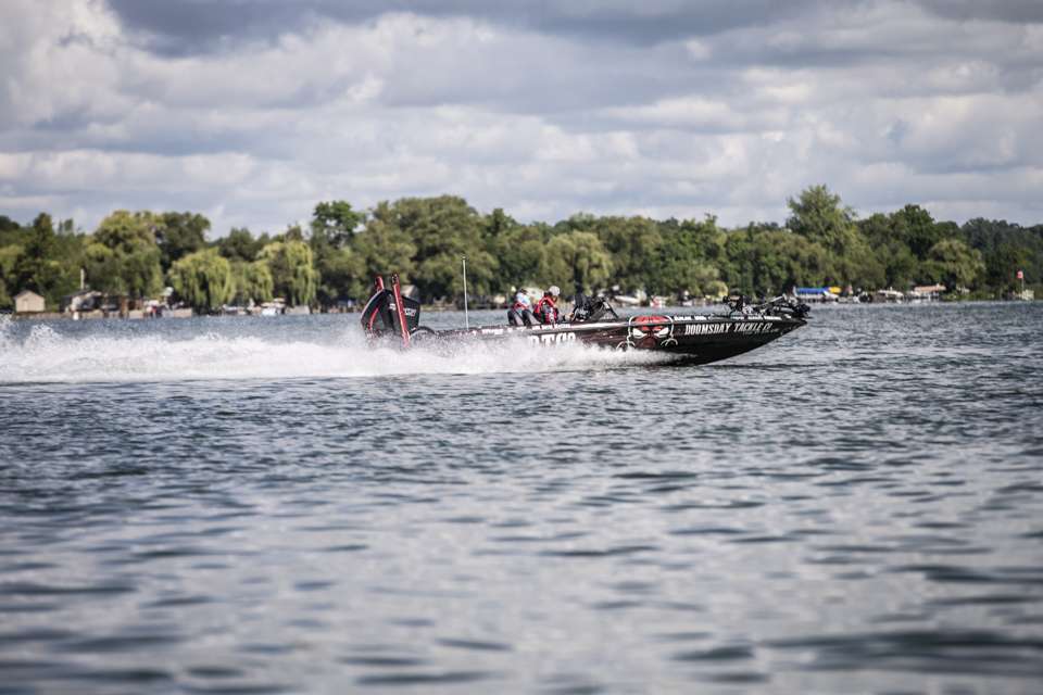 Catch up with David Mullins on Day 2 of the 2019 SiteOne Bassmaster Elite at Cayuga Lake.