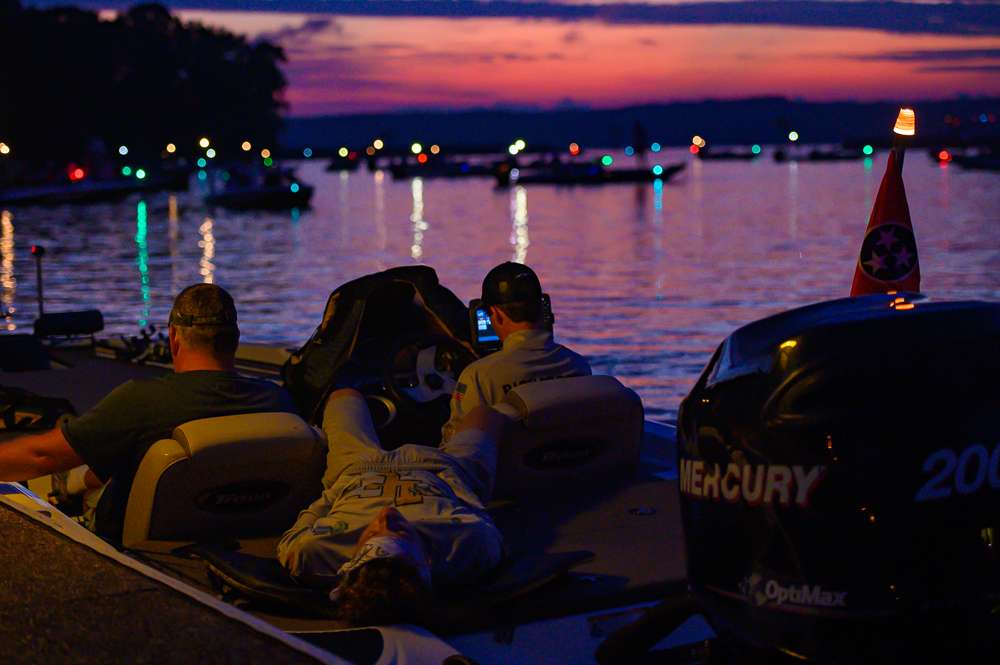 See the high school anglers head out for the second day of the 2019 Mossy Oak Fishing High School Championship presented by Academy Sports + Outdoors on Kentucky Lake.