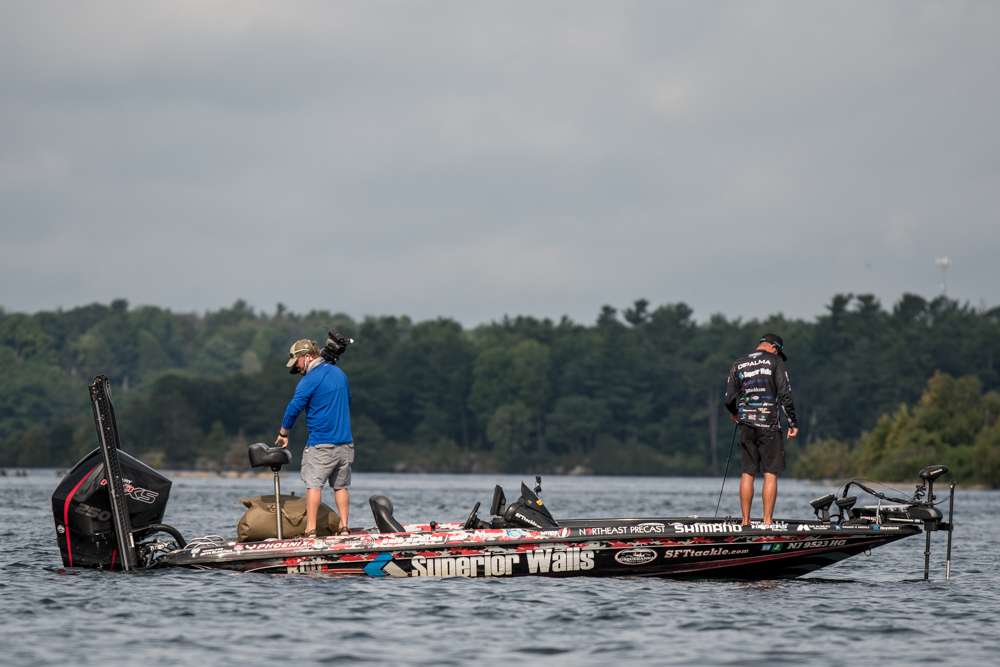 See pro Greg DiPalma's big Saturday on the St. Lawrence River.