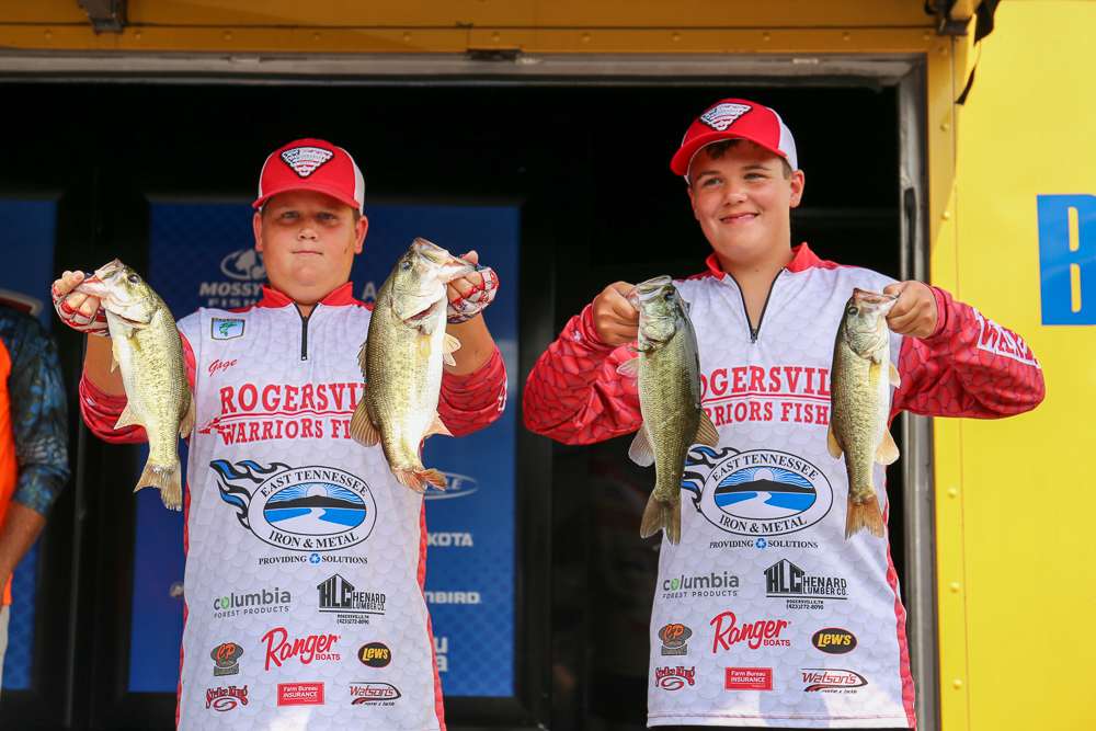 Gage Adkins and Manning Brooks, 14th (6-14)