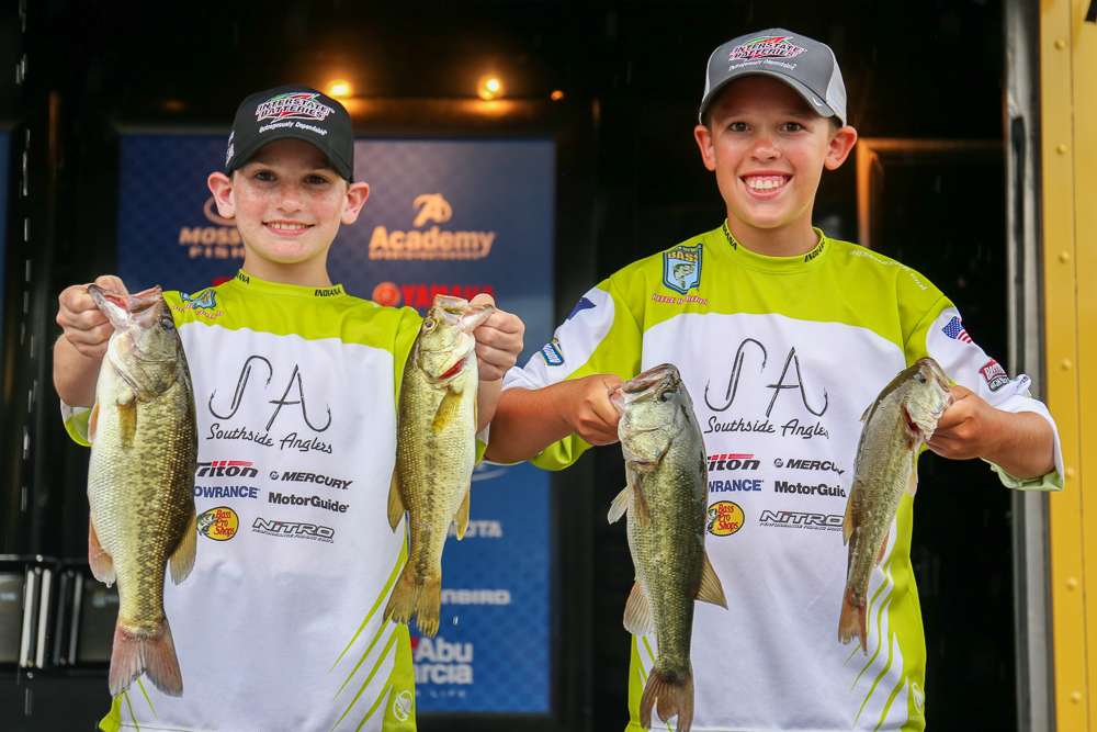 Jaxton Collier and Reece Roberts, 37th (8-9)