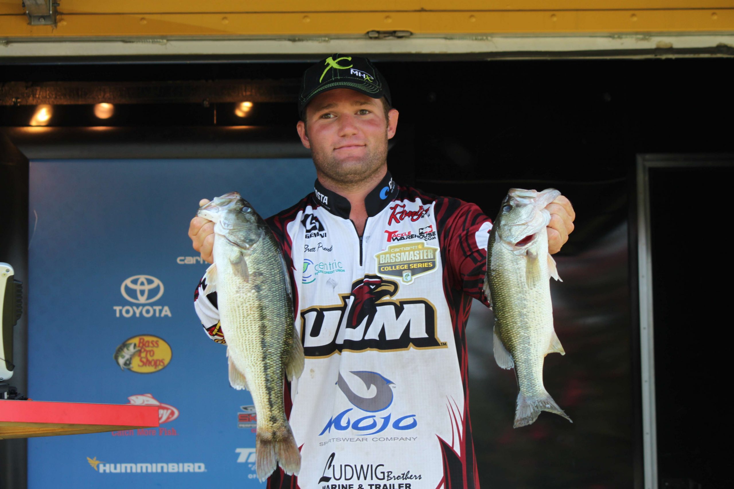 Brett Preuett (2014 College Classic Bracket Champion and Elite Series Pro)

When I won the College Classic Bracket it meant everything to me at that point in my life because I had spent countless hours fishing, practicing, always doing whatever I could to get better. There were struggles, triumphs, missed opportunities and everything else you could possibly have happen. Lost fish, boat problems, and a million other things . There were nights and days spent day dreaming what it would be like to fish professionally (when I probably should have been studying or working). The biggest opportunity was right in front of me. I was fishing the very last day on Lake Chatuge with my dreams right in front of my eyes and everything worked out perfect as it was just meant to be like there was nothing I could of did wrong and God wanted me to win. The moment I jumped in the water after winning I just kind of chilled down there under the water for a little longer than you normally would and it came to me that the moment every single thing was worth it and it was one of the greatest moments of my life.