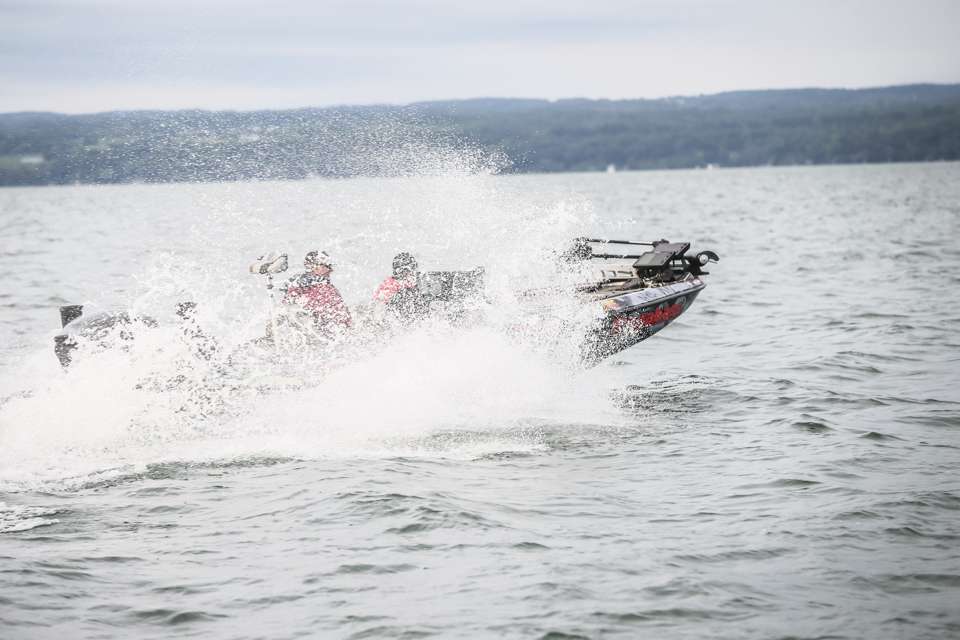 Catch up with Chris Zaladain as he gets to work early on the first day of the 2019 SiteOne Bassmaster Elite at Cayuga Lake!