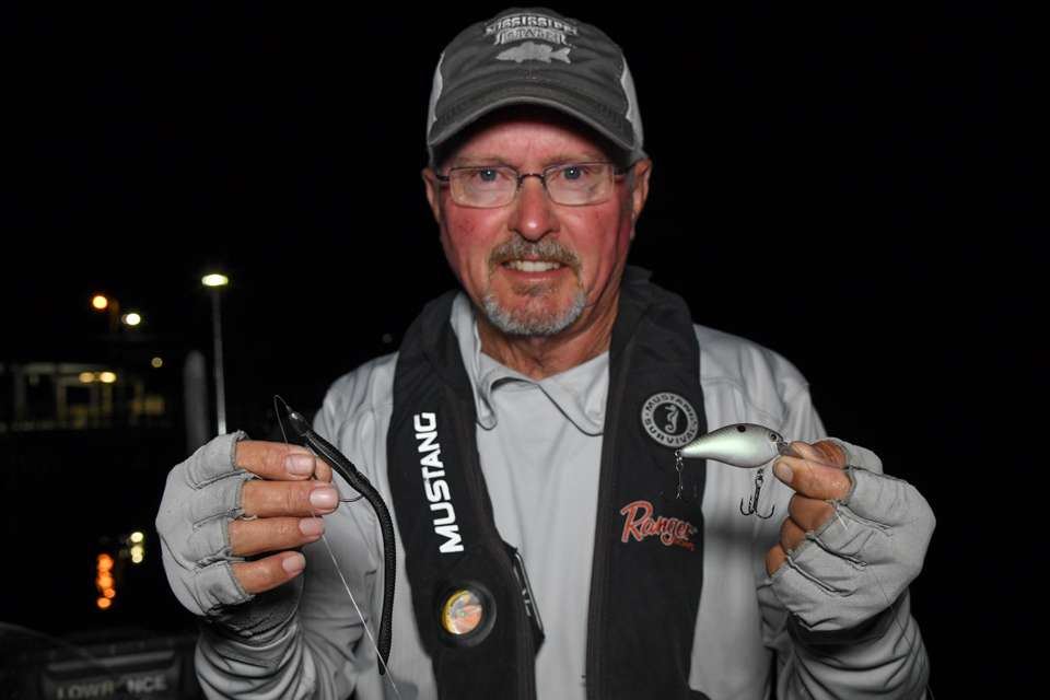 <b>Philip Atkins (31-4, 11th) </b><br> The Columbus, Miss., angler used two lures â a Texas-rigged black Zoom Trick Worm with a 1/4-ounce pegged slip sinker and a shad-colored Strike King KVD crankbait. Atkins said he caught all of his fish in 4 feet of water or less. 