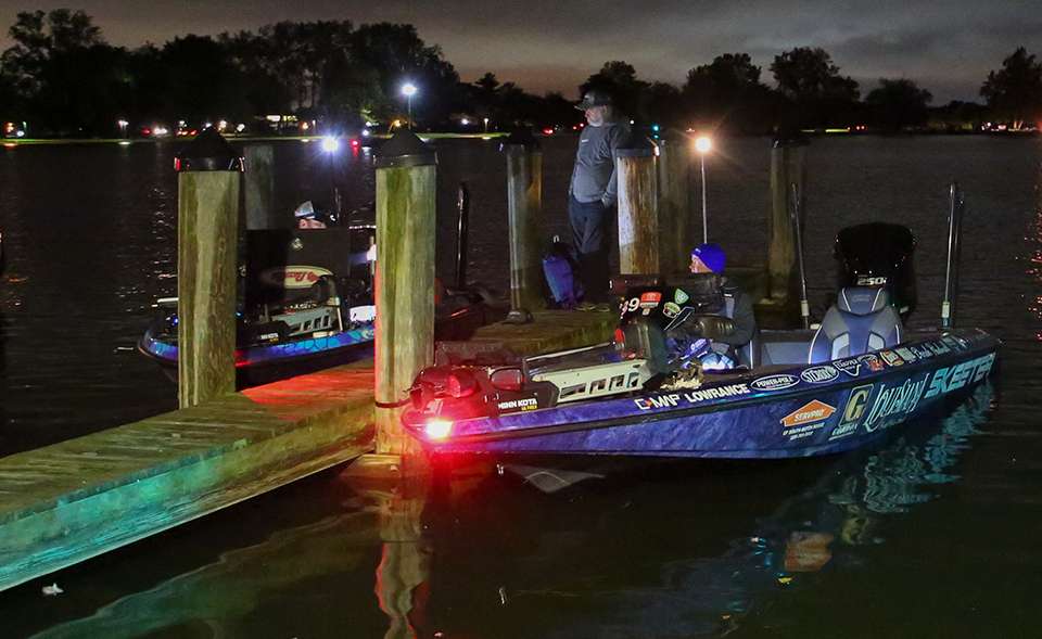 See the Elites head out for the second day of the 2019 Toyota Bassmaster Angler of the Year Championship!