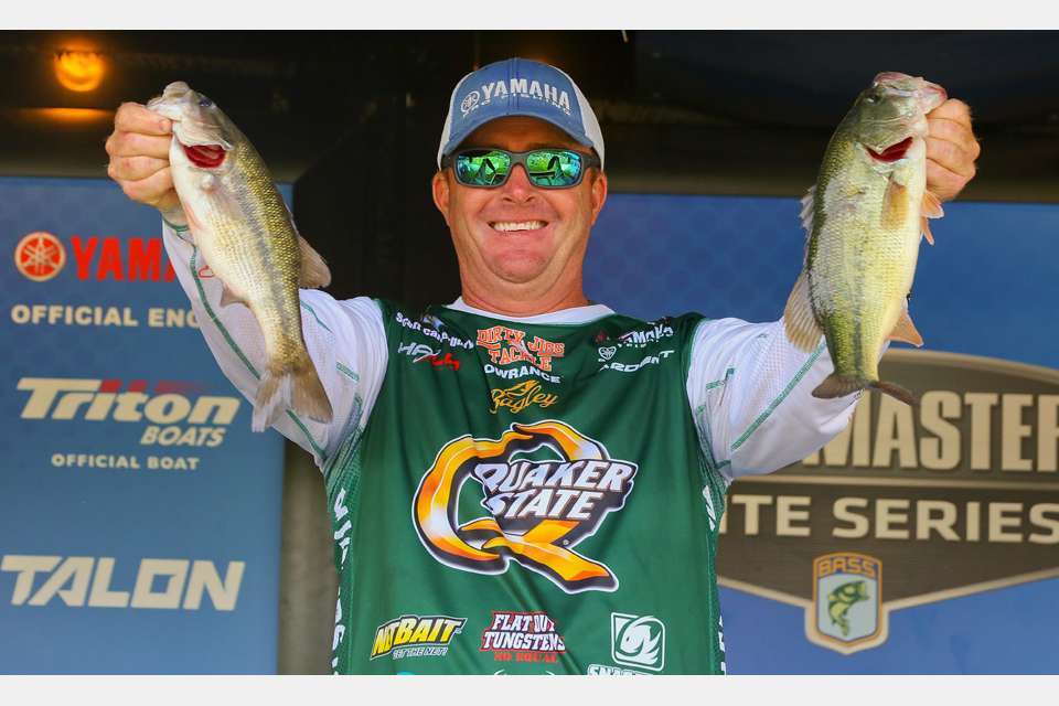 Scott Canterbury goes into the event leading the season-long AOY point standings, but he is being closely pursued by four other anglers who stand within 28 points. It is the closest race in AOY Championship history. 