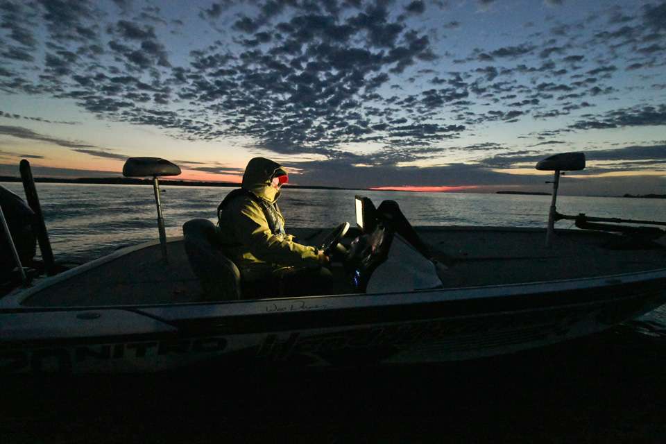 See the pros and cos head out for another day of fishing on New York's Oneida Lake.