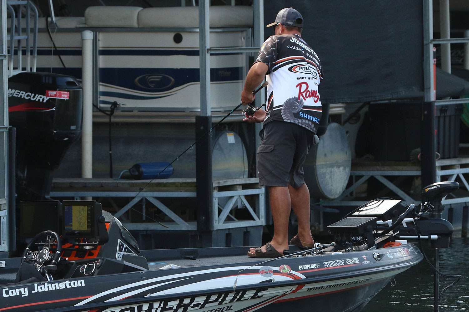 Cory Johnston makes a strong showing during Day 3 of the 2019 Cherokee Casino Tahlequah Bassmaster Elite at Lake Tenkiller.