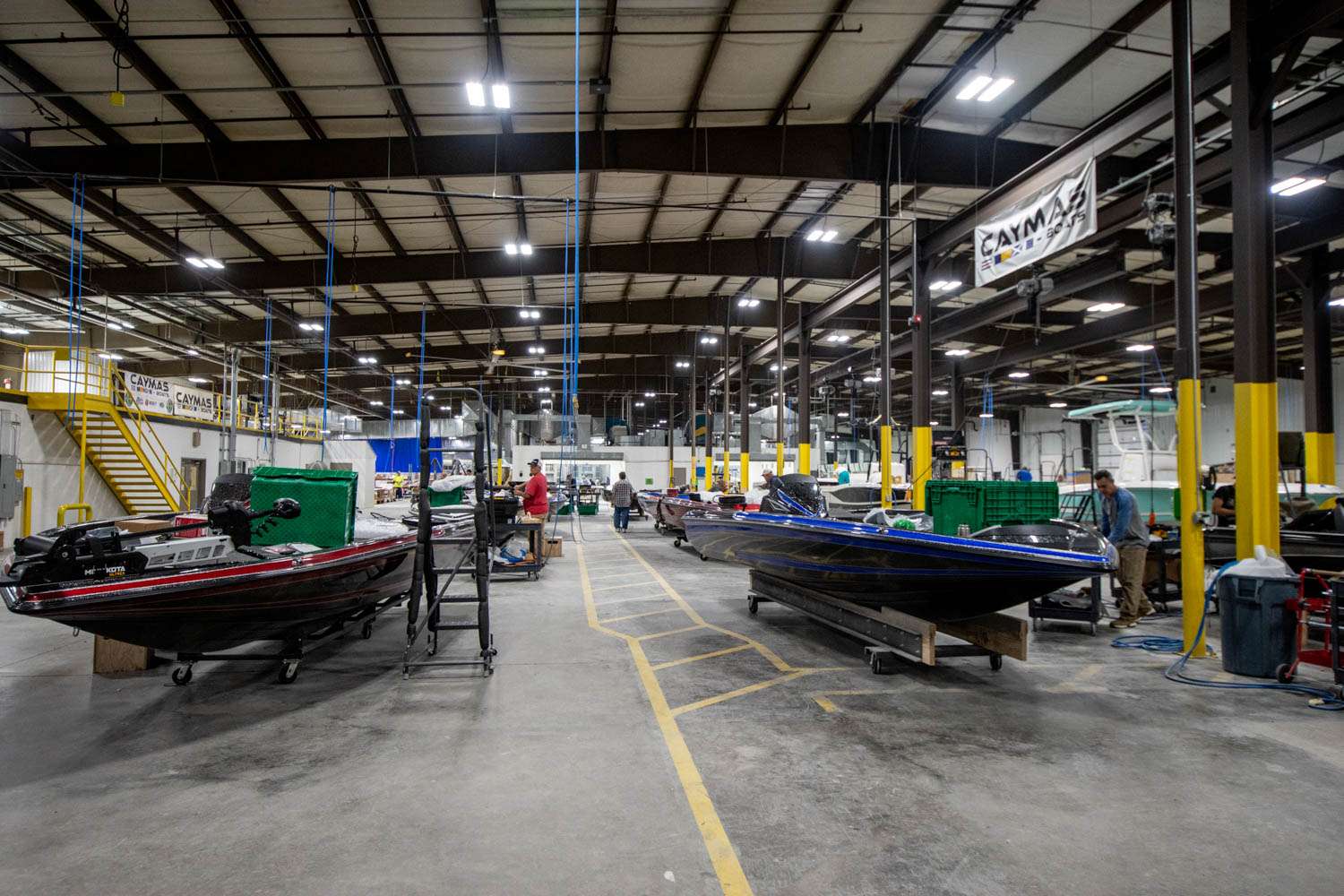 The Caymas production facility is right at 100,000 square feet. They are currently building another 100,000-square-foot facility to expand production.
